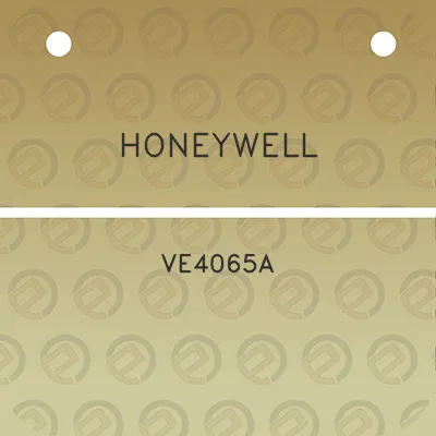 honeywell-ve4065a