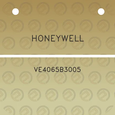 honeywell-ve4065b3005