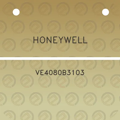 honeywell-ve4080b3103