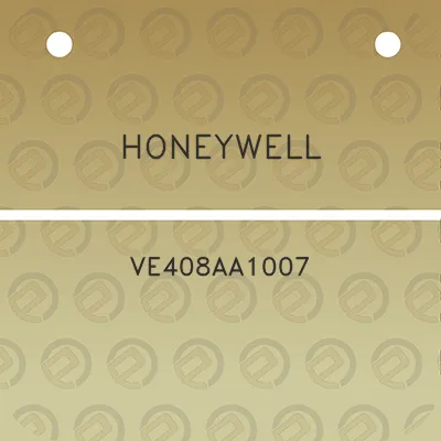 honeywell-ve408aa1007