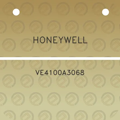 honeywell-ve4100a3068