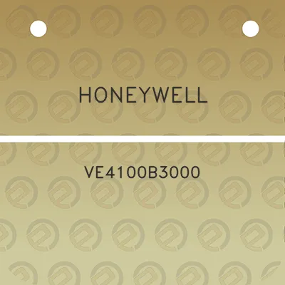 honeywell-ve4100b3000