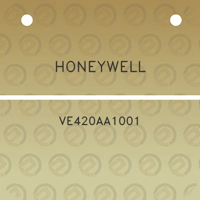 honeywell-ve420aa1001