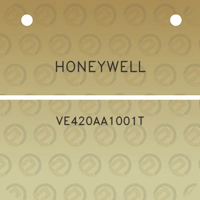 honeywell-ve420aa1001t