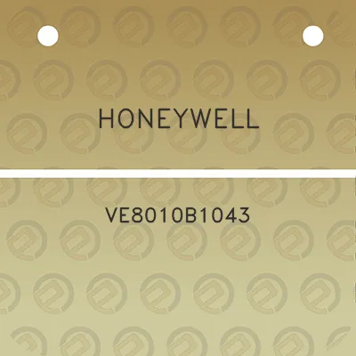 honeywell-ve8010b1043