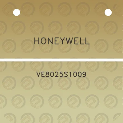 honeywell-ve8025s1009