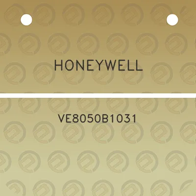 honeywell-ve8050b1031