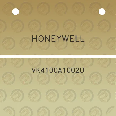 honeywell-vk4100a1002u