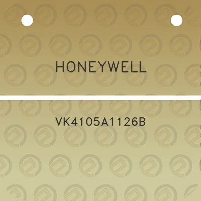 honeywell-vk4105a1126b