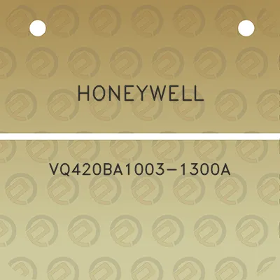 honeywell-vq420ba1003-1300a