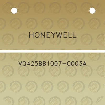 honeywell-vq425bb1007-0003a