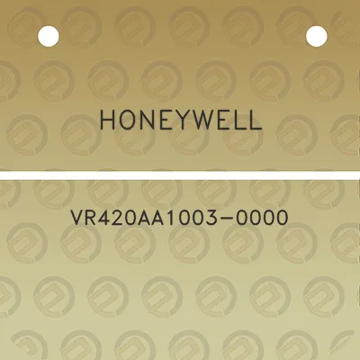 honeywell-vr420aa1003-0000