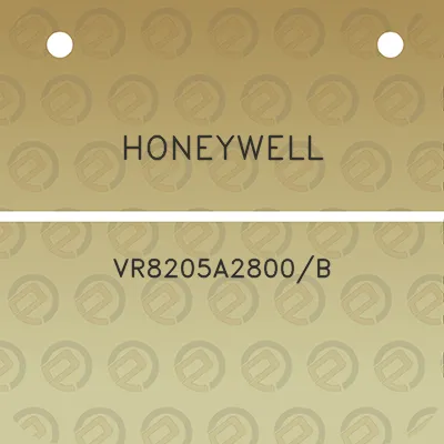 honeywell-vr8205a2800b