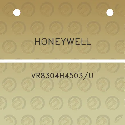 honeywell-vr8304h4503u