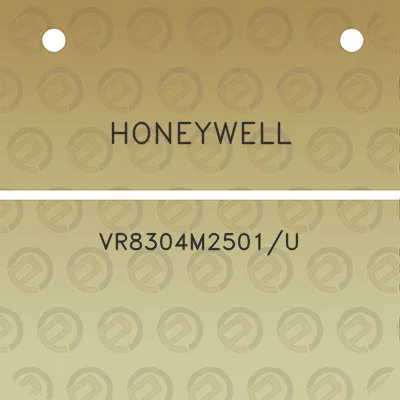 honeywell-vr8304m2501u