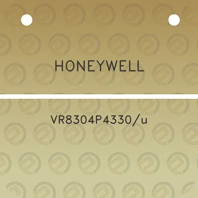 honeywell-vr8304p4330u