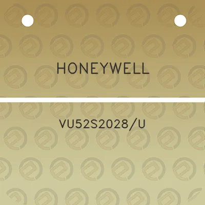 honeywell-vu52s2028u