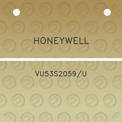 honeywell-vu53s2059u