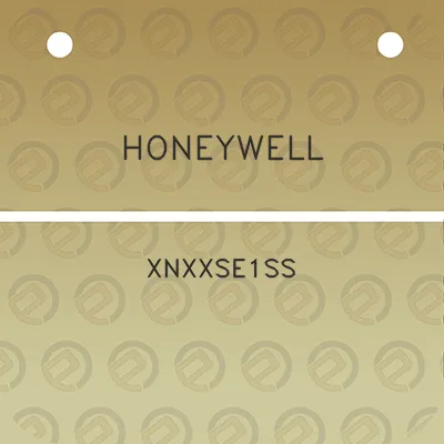 honeywell-xnxxse1ss