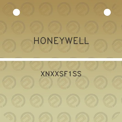 honeywell-xnxxsf1ss