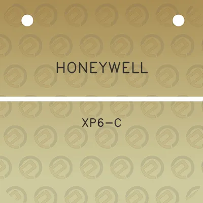 honeywell-xp6-c