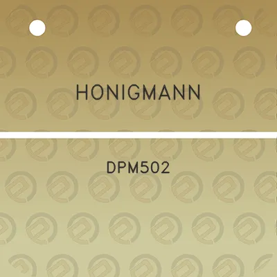 honigmann-dpm502