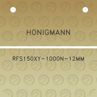 honigmann-rfs150xy-1000n-12mm