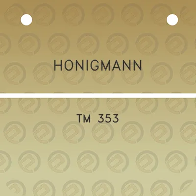 honigmann-tm-353