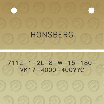 honsberg-7112-1-2l-8-w-15-180-vk17-4000-400c