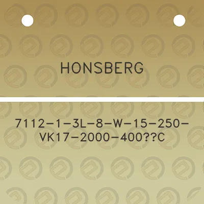 honsberg-7112-1-3l-8-w-15-250-vk17-2000-400c