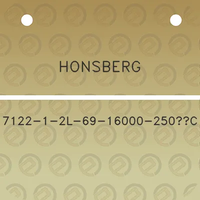 honsberg-7122-1-2l-69-16000-250c