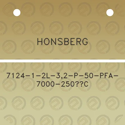 honsberg-7124-1-2l-32-p-50-pfa-7000-250c