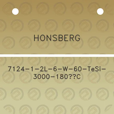 honsberg-7124-1-2l-6-w-60-tesi-3000-180c