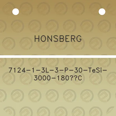 honsberg-7124-1-3l-3-p-30-tesi-3000-180c