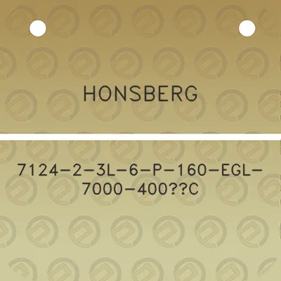 honsberg-7124-2-3l-6-p-160-egl-7000-400c