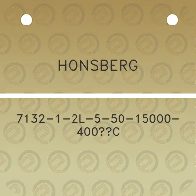 honsberg-7132-1-2l-5-50-15000-400c