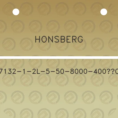 honsberg-7132-1-2l-5-50-8000-400c