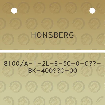 honsberg-8100a-1-2l-6-50-0-g12-bk-400c-00