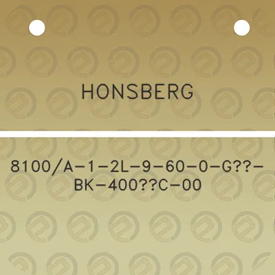 honsberg-8100a-1-2l-9-60-0-g12-bk-400c-00