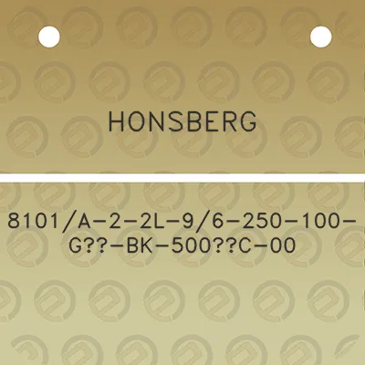 honsberg-8101a-2-2l-96-250-100-g12-bk-500c-00