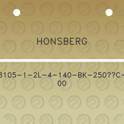 honsberg-8105-1-2l-4-140-bk-250c-00