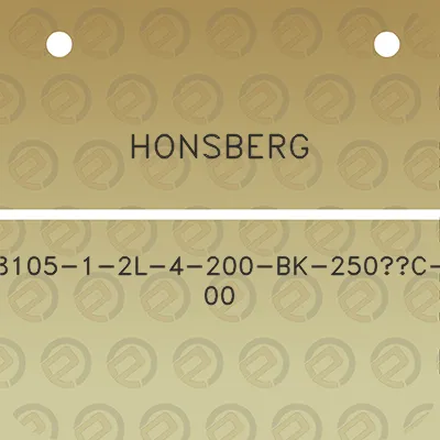 honsberg-8105-1-2l-4-200-bk-250c-00