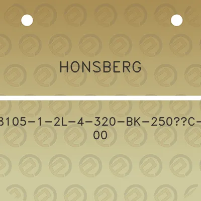 honsberg-8105-1-2l-4-320-bk-250c-00