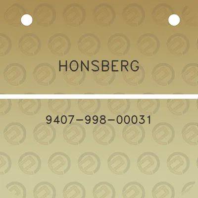 honsberg-9407-998-00031