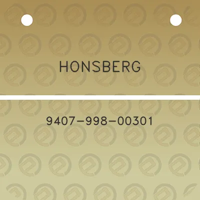 honsberg-9407-998-00301