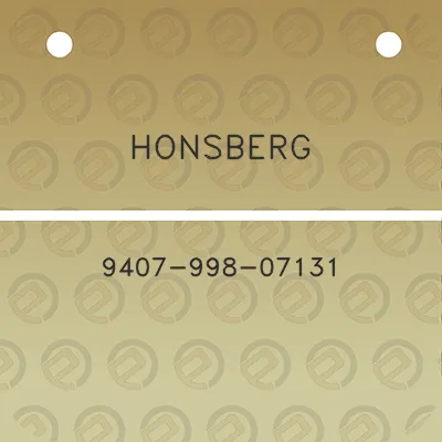 honsberg-9407-998-07131