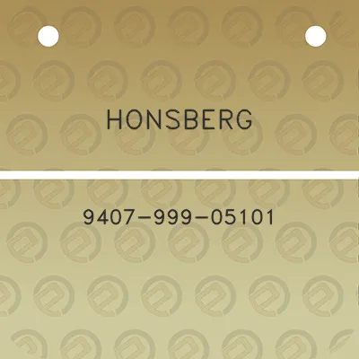 honsberg-9407-999-05101