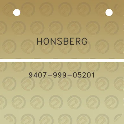 honsberg-9407-999-05201