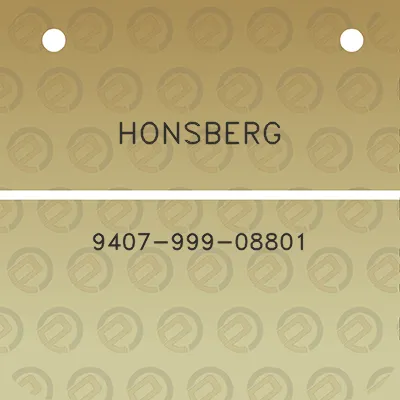 honsberg-9407-999-08801