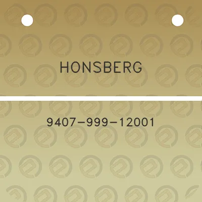 honsberg-9407-999-12001